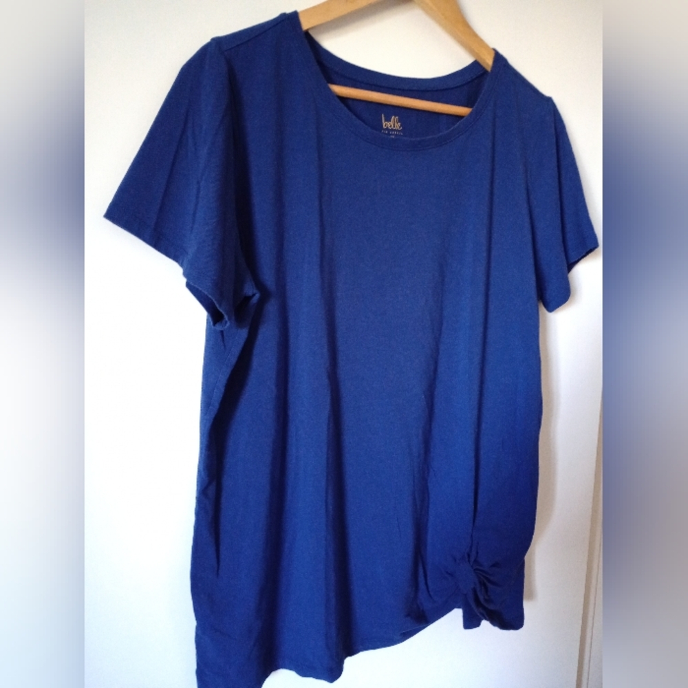 Belle Kim Gravel Short Sleeve Tee Size Large - Picture 5 of 8